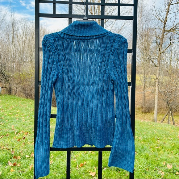 Rue21 Blue Knit Cardigan Sweater | Button Up | Size S - Picture 9 of 13